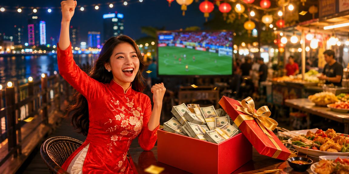 Cảnh sòng bài và cá cược tại Đà Nẵng với trang phục áo dài truyền thống